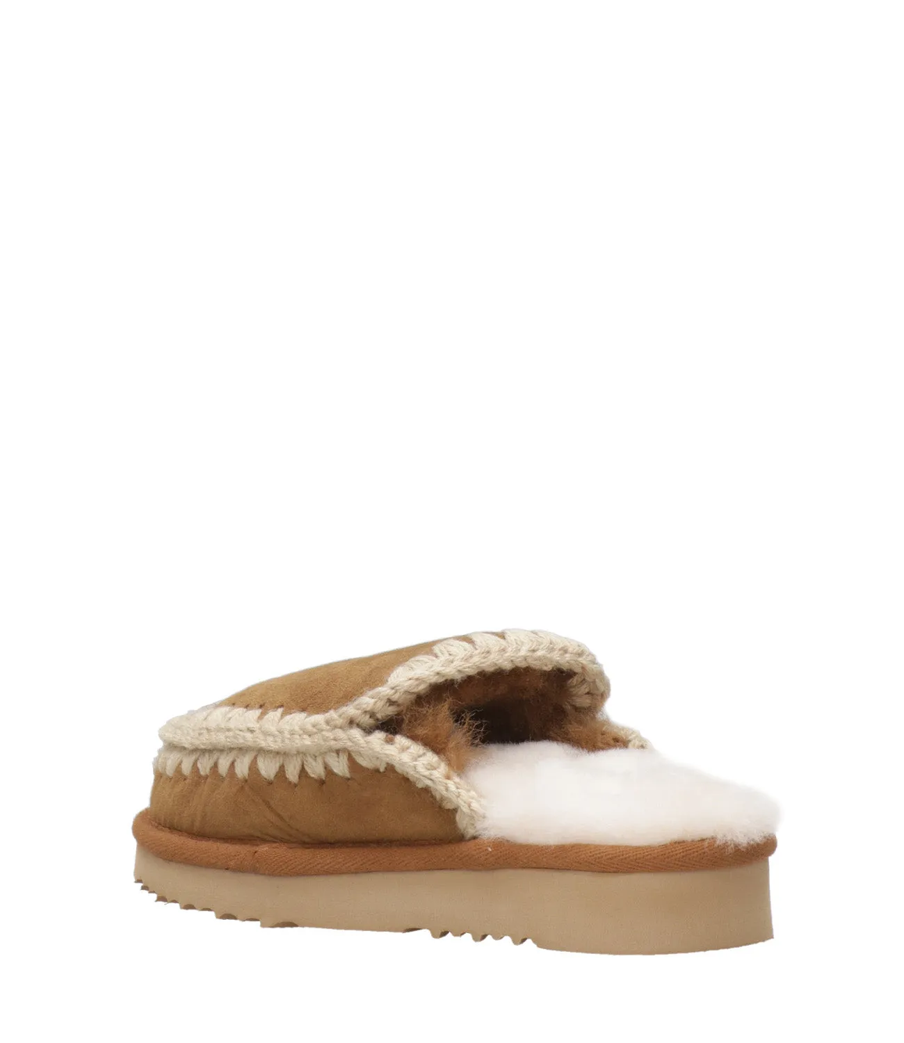 Mou | Sabot Eskimo Slipper Cognac