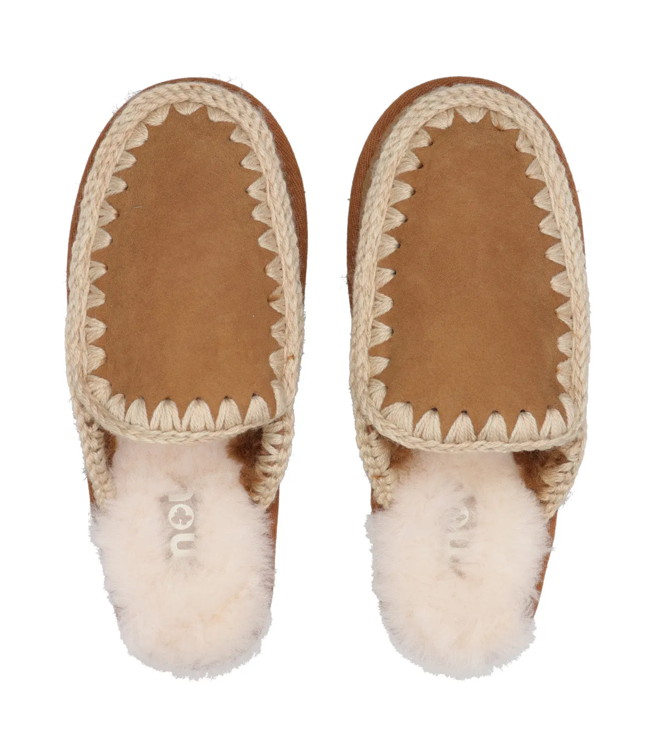 Mou | Sabot Eskimo Slipper Cognac