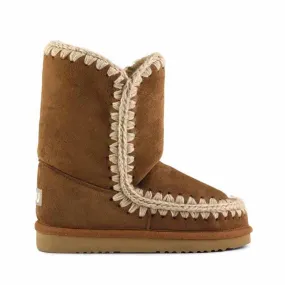 Mou eskimo 24 stivaletto donna montone beige cognac