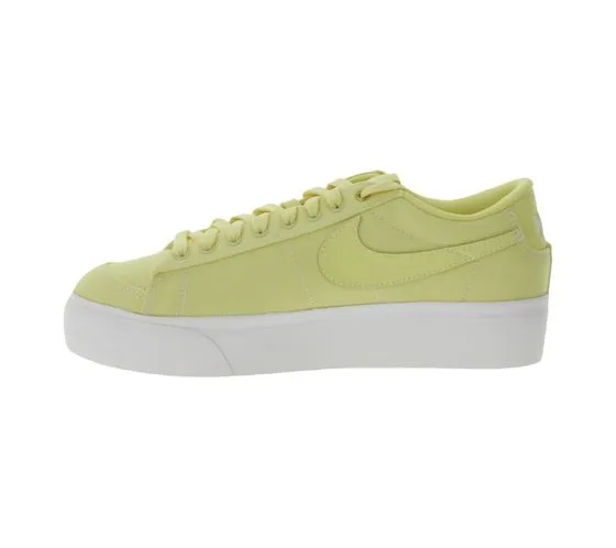 NIKE Blazer scarpe basse da donna sneakers platform in tela DV7475 200 gialle