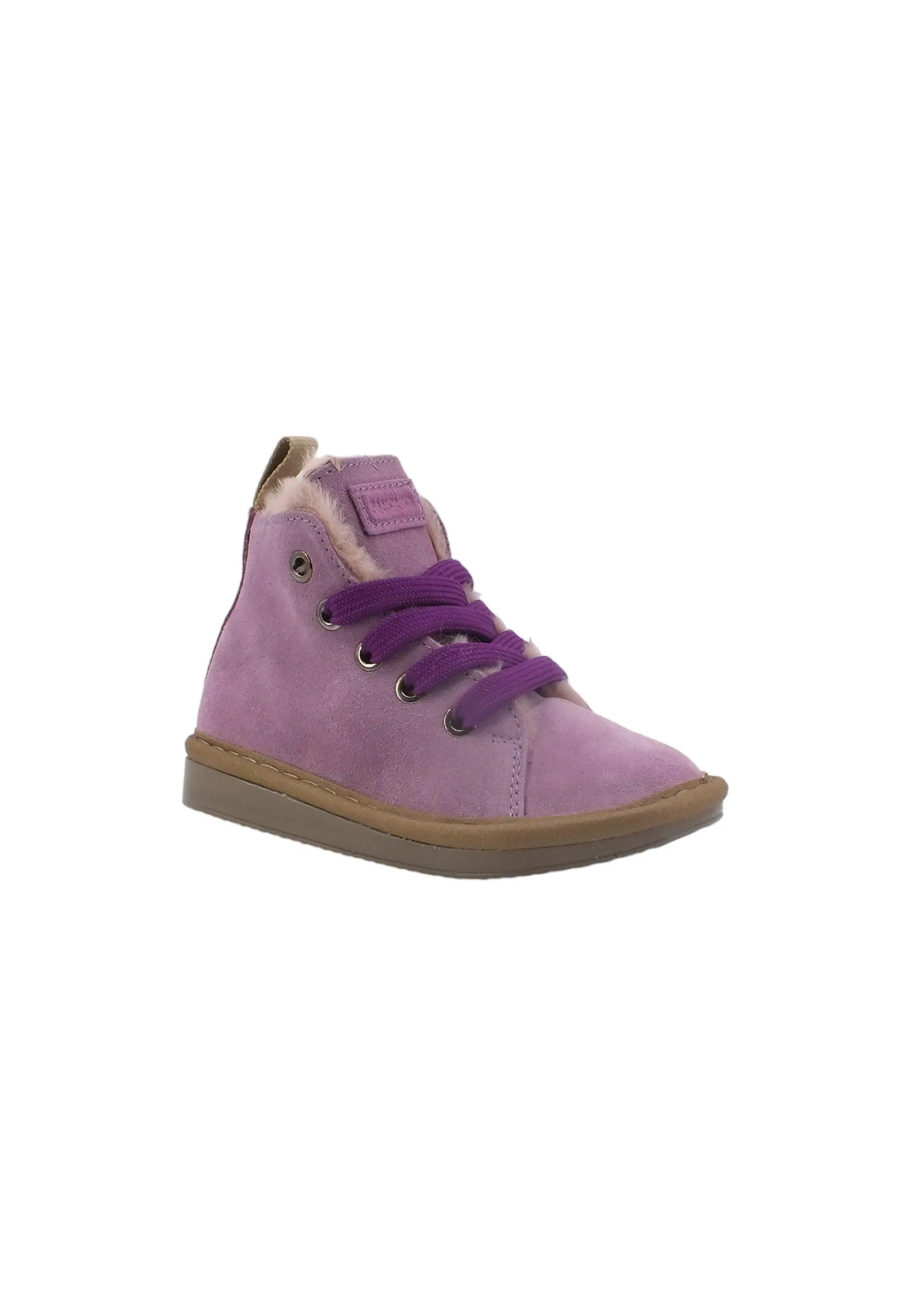 PAN CHIC Stivaletto Pelo Bimbo Lilac Pancy Viola P01B007-00462083