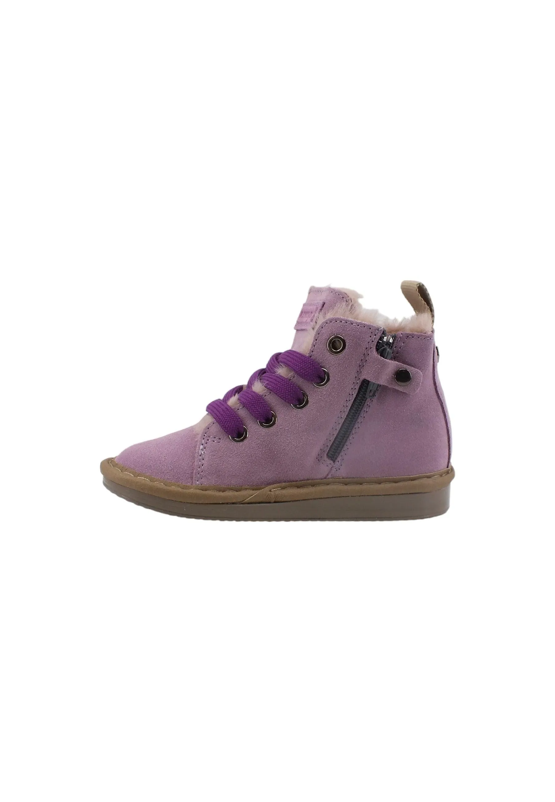 PAN CHIC Stivaletto Pelo Bimbo Lilac Pancy Viola P01B007-00462083