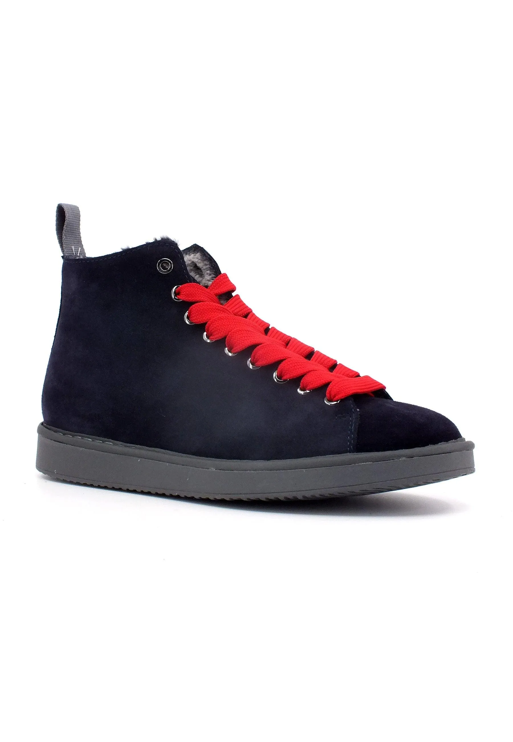 PAN CHIC Stivaletto Pelo Uomo Space Blue Red P01M007-00332094