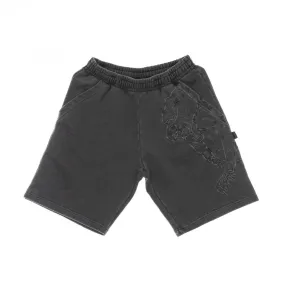 pantalone corto tuta uomo nepal pigment sweatshort BLACK