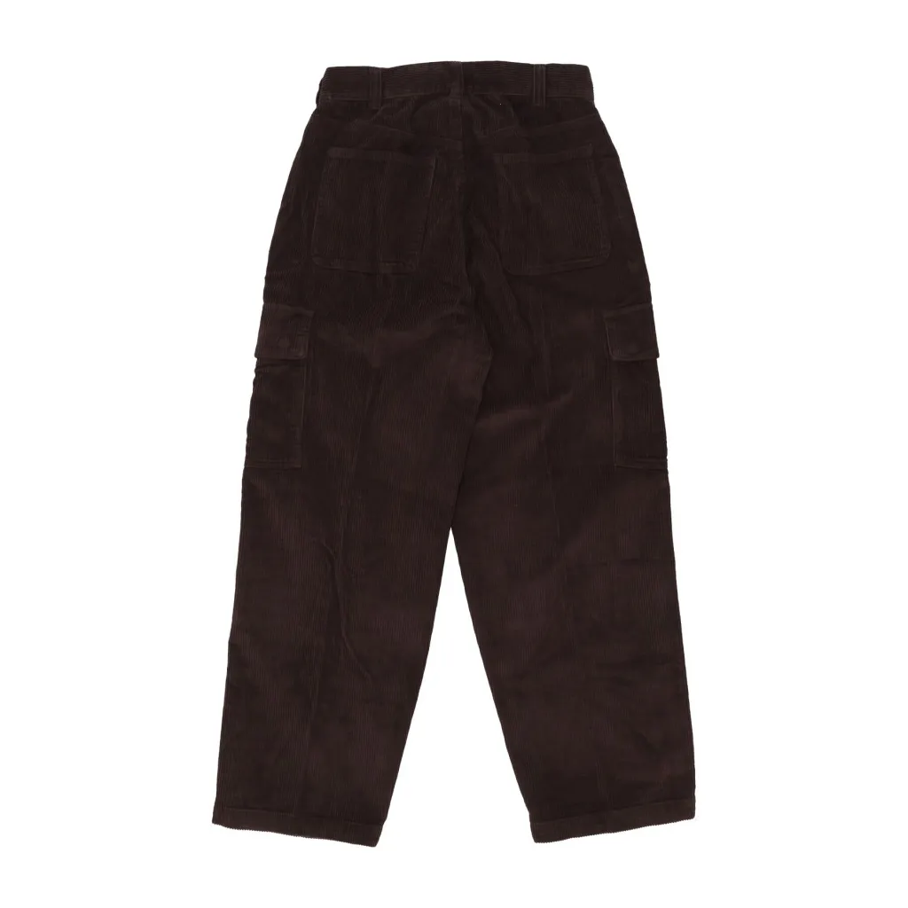 pantalone lungo uomo bigwig baggy corduroy cargo pant JAVA BROWN