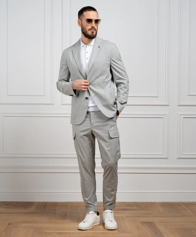 Peserico Blazer grigio R5151502453