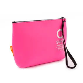 Pochette Unisex Fucsia Fluo In Neoprene