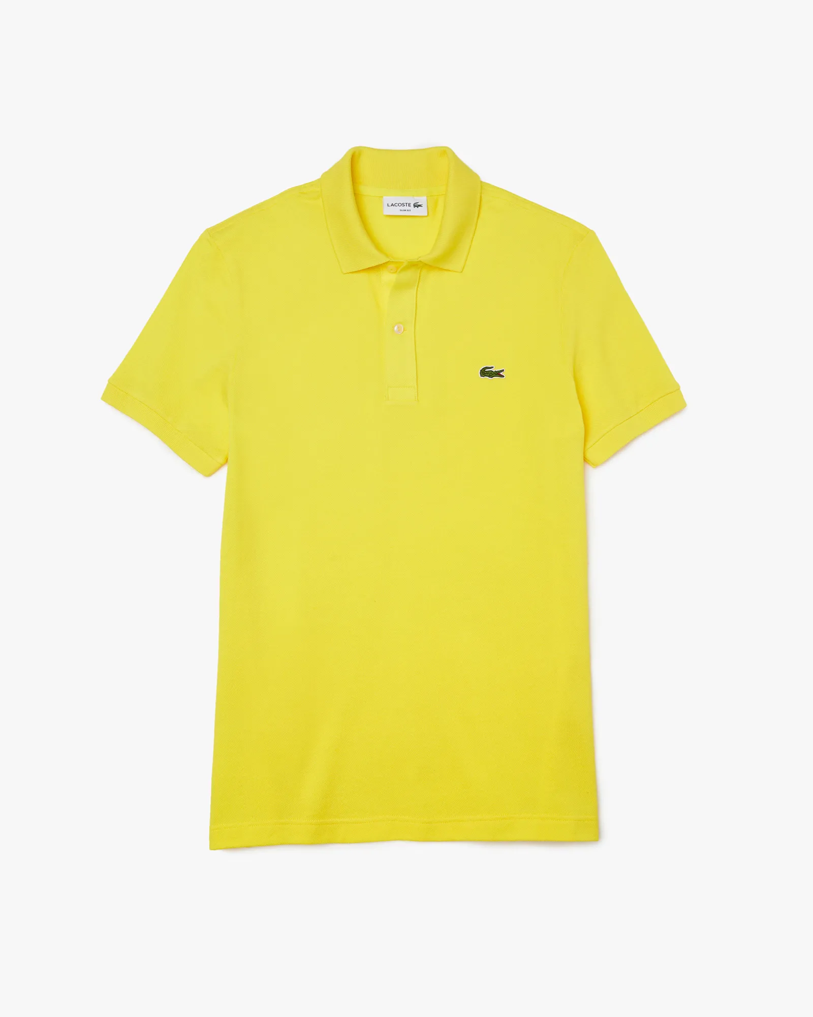 Polo gialla slim fit PH4012 in petit piqué