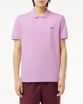 Polo lilla slim fit PH4012 in petit piqué