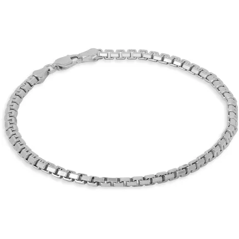 SARNIORO Bracciale uomo in argento 925 a catena