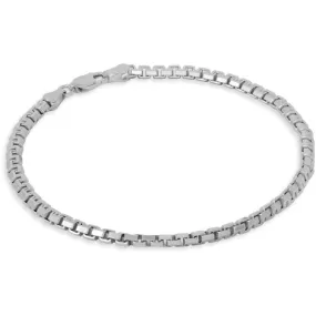 SARNIORO Bracciale uomo in argento 925 a catena