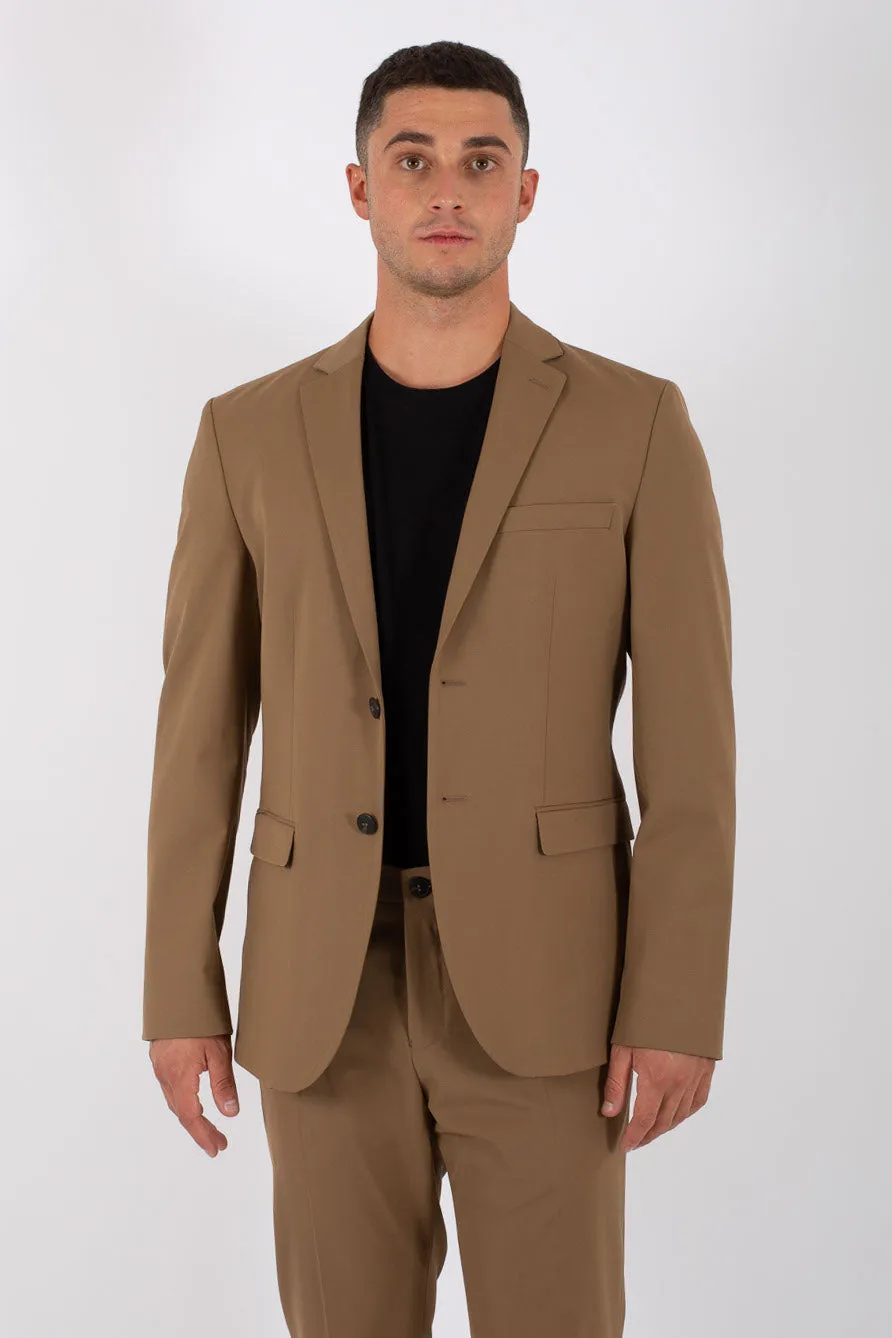 Selected Blazer Flex Noos Marrone Uomo