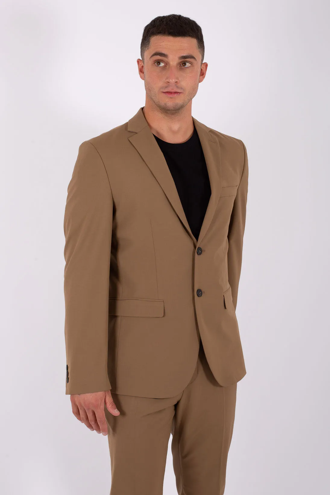 Selected Blazer Flex Noos Marrone Uomo