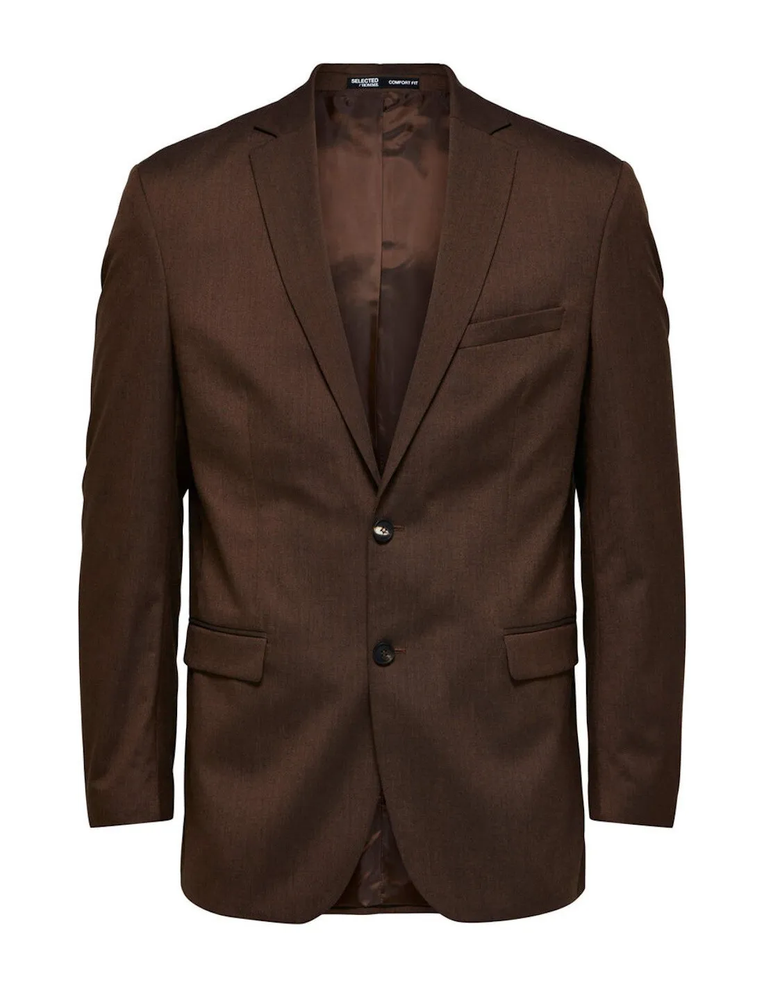 SELECTED BLAZER UOMO,SLHSLIM-MYLOLOGAN CHOCO BLZ B