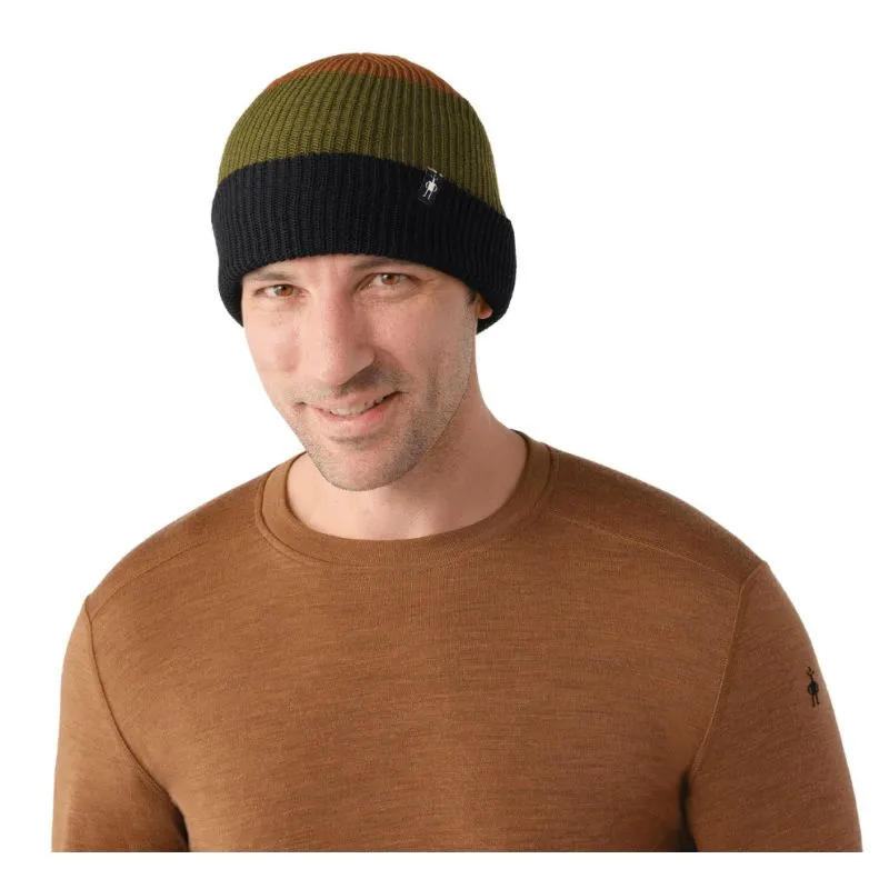 Smartwool Cantar Colorblock Beanie (WinterMoss)