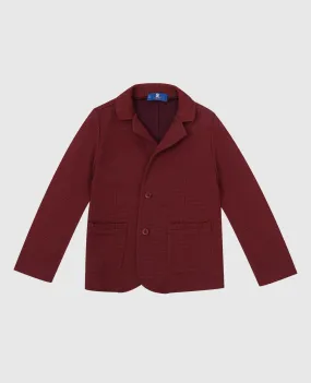 Stefano Ricci Blazer bordeaux per bambini KY01012J02Y19496