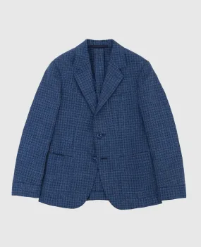 Stefano Ricci Blazer da bambino in lana e cashmere fantasia Y1RSGD22T4HC5004