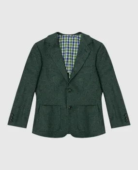 Stefano Ricci Blazer verde per bambini Y1RSGD2200WCT800