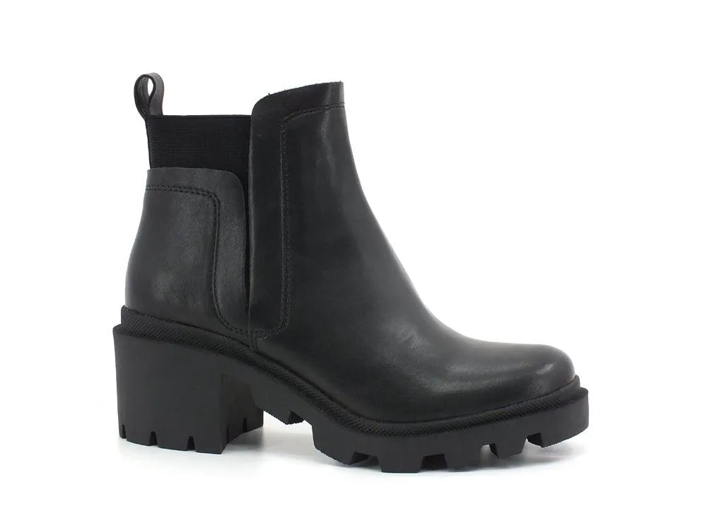 STEVE MADDEN Advisor Stivaletto Polacco Combact Black ADVI03S1