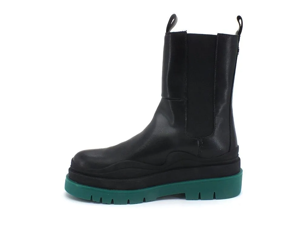 STEVE MADDEN Challenger Stivaletto Polacco Black Green CHAL03S1