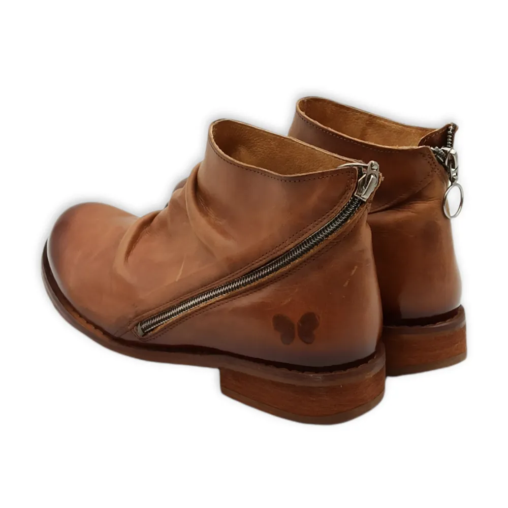 Stivaletto donna in pelle cuoio Felmini B909 Urraco Santiago