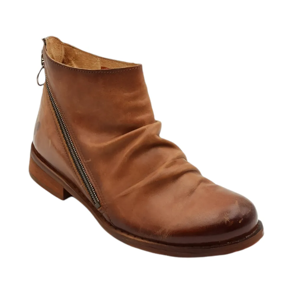 Stivaletto donna in pelle cuoio Felmini B909 Urraco Santiago