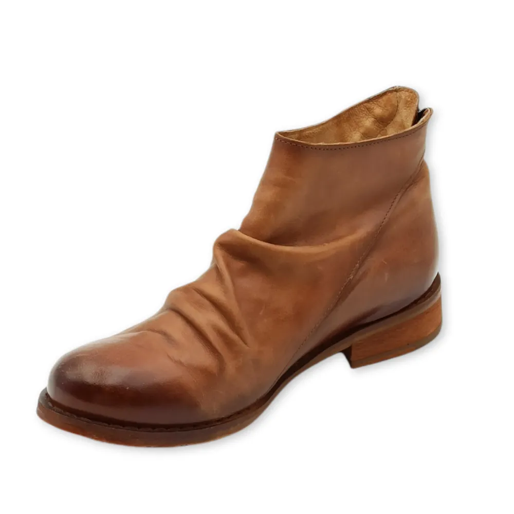 Stivaletto donna in pelle cuoio Felmini B909 Urraco Santiago