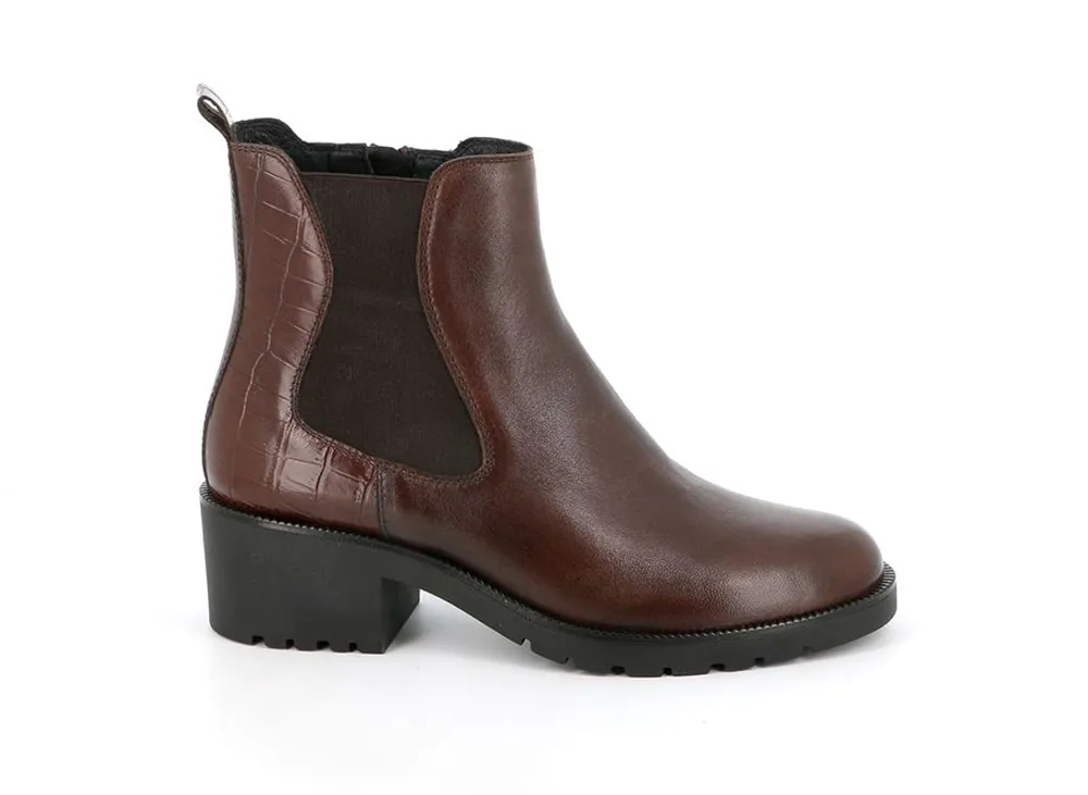 Stivaletto Donna Pelle T.moro GRUNLAND PO1540 L1TALI T.moro