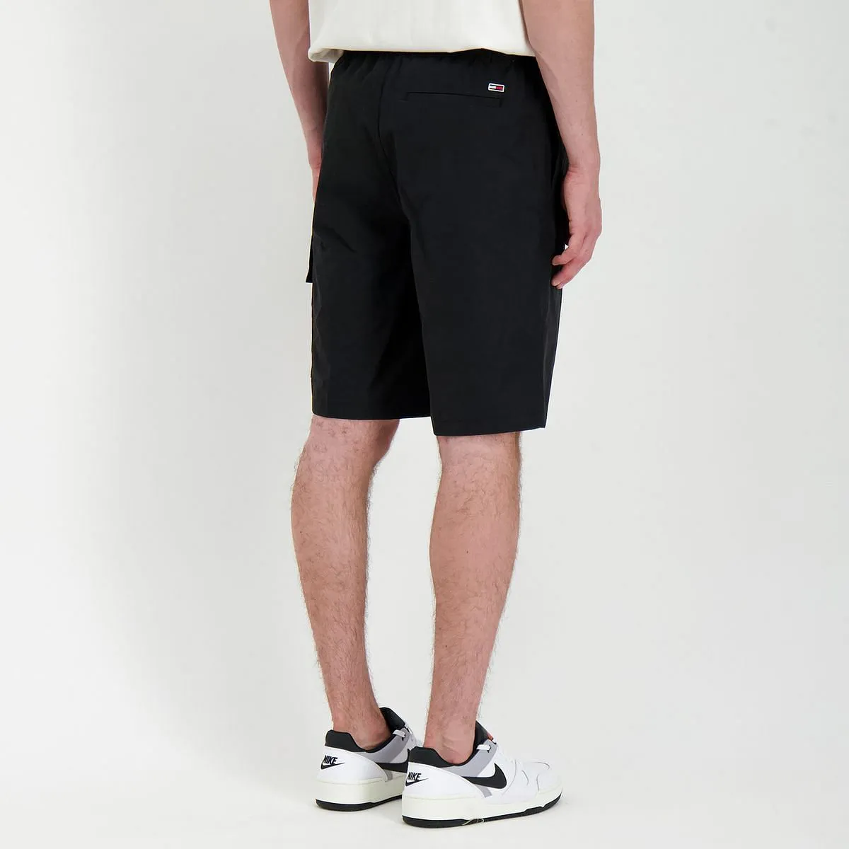      TOMMY JEANS BERMUDA CARGO IN COTONE E NYLON AIDEN  