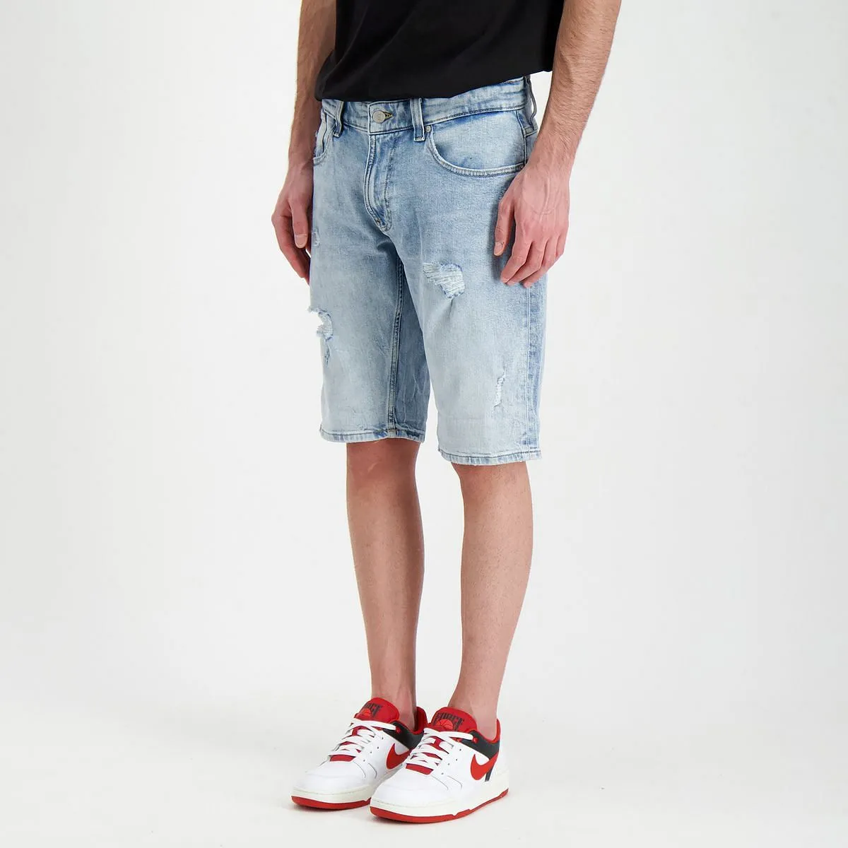      TOMMY JEANS BERMUDA IN DENIM RONNIE ROTTURE  