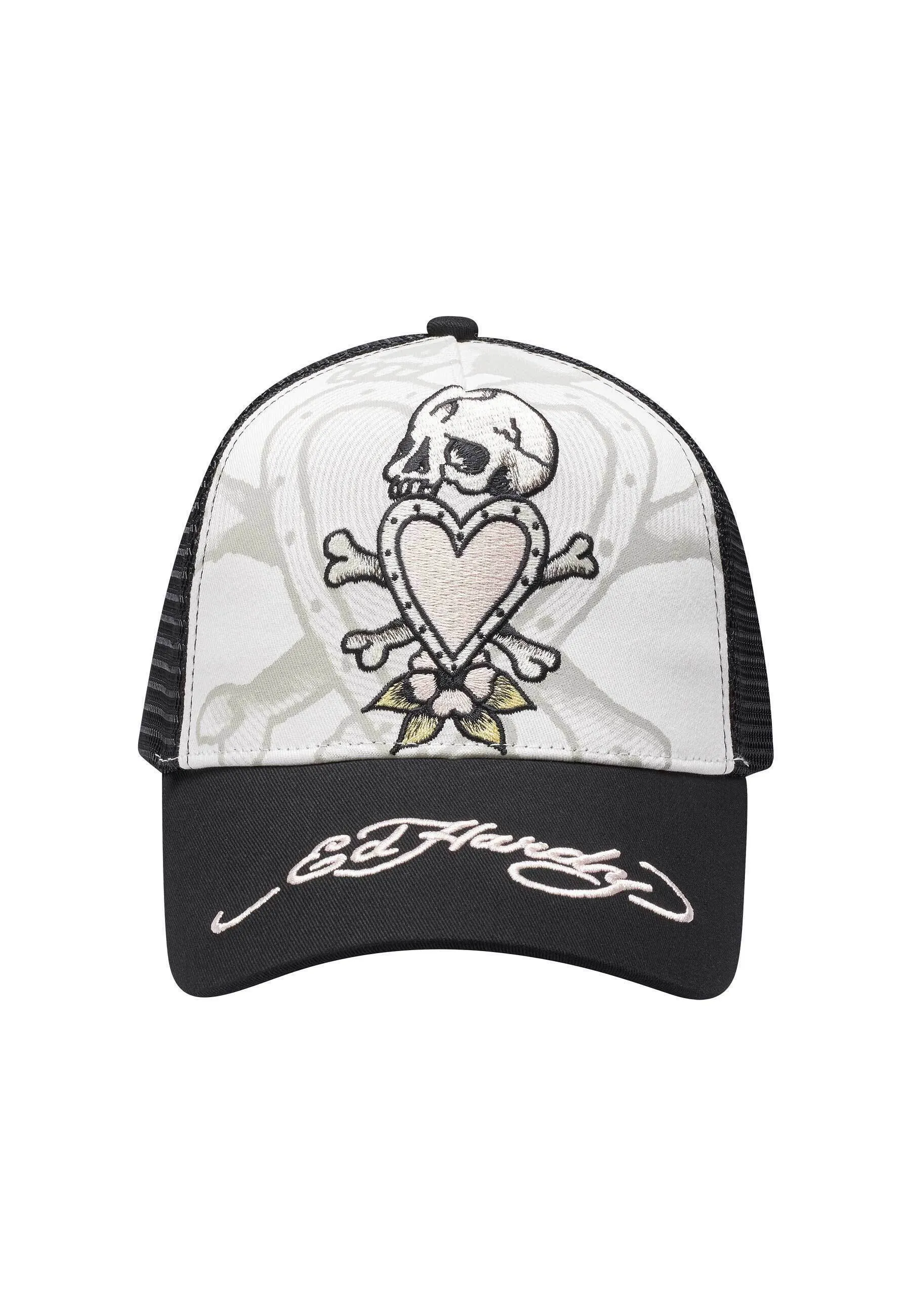 UNISEX DEATH BEFORE TWILL FRONT TRUCKER - Cappellino