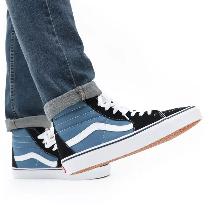 Vans scarpa sneakers alta per uomo e donna SK8-Hi VN000D5INVY1 blu