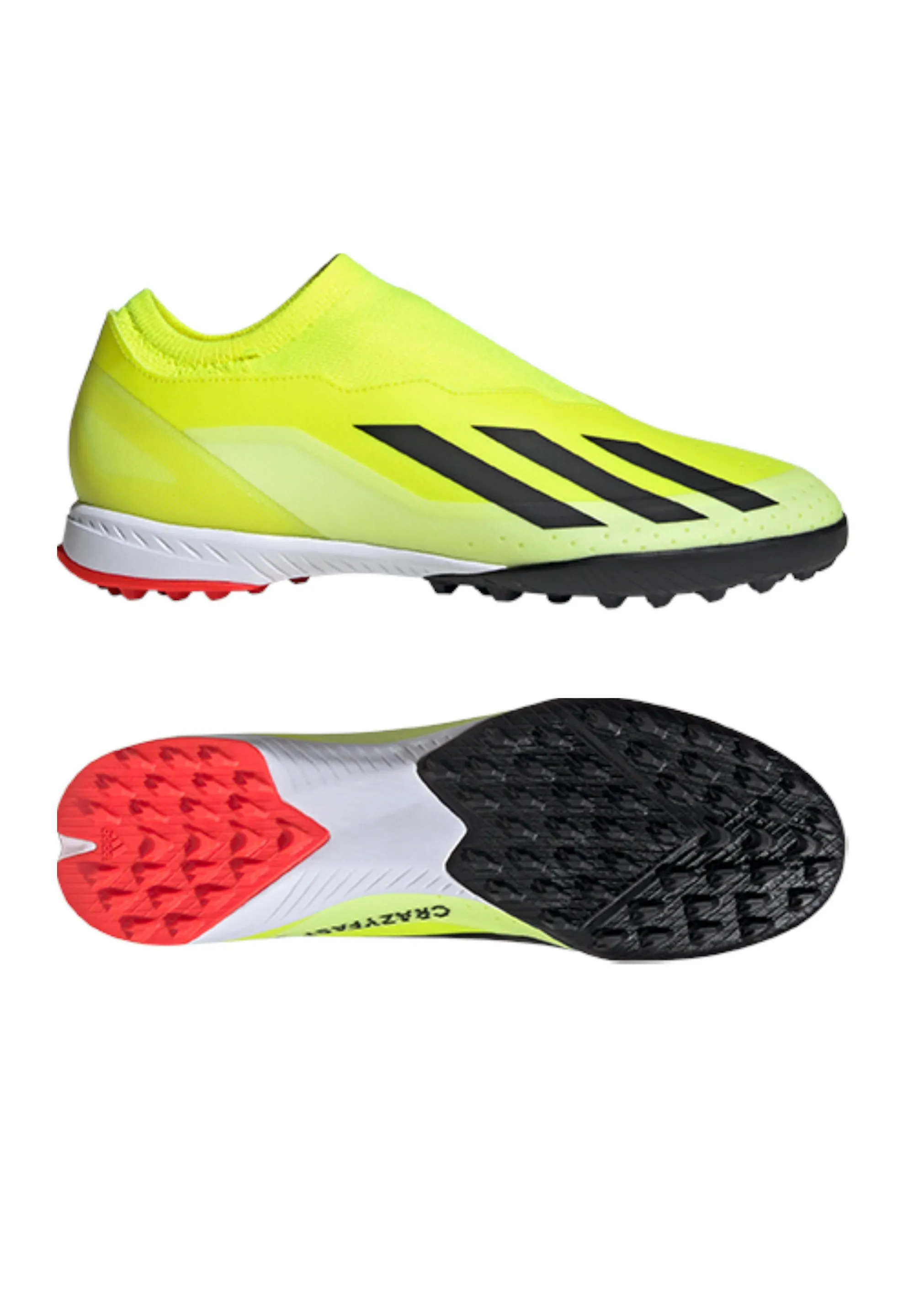 X CRAZYFAST LEAGUE LACELESS  TF - Scarpe da calcetto con tacchetti